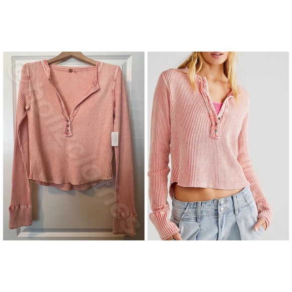 Free People FP One Colt Thermal Blush L - Picture 6 of 12